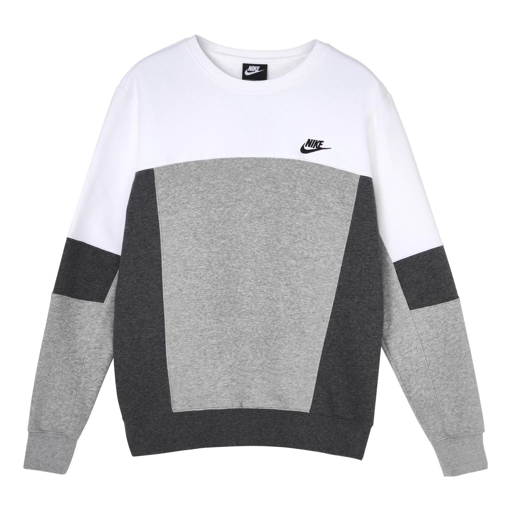 Nike MENS Sportswear Splicing Crew-neck Sports White CZ9967-100