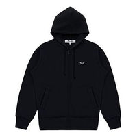 COMME des GARCONS PLAY big heart logo Black Love Zipper P1T254-02