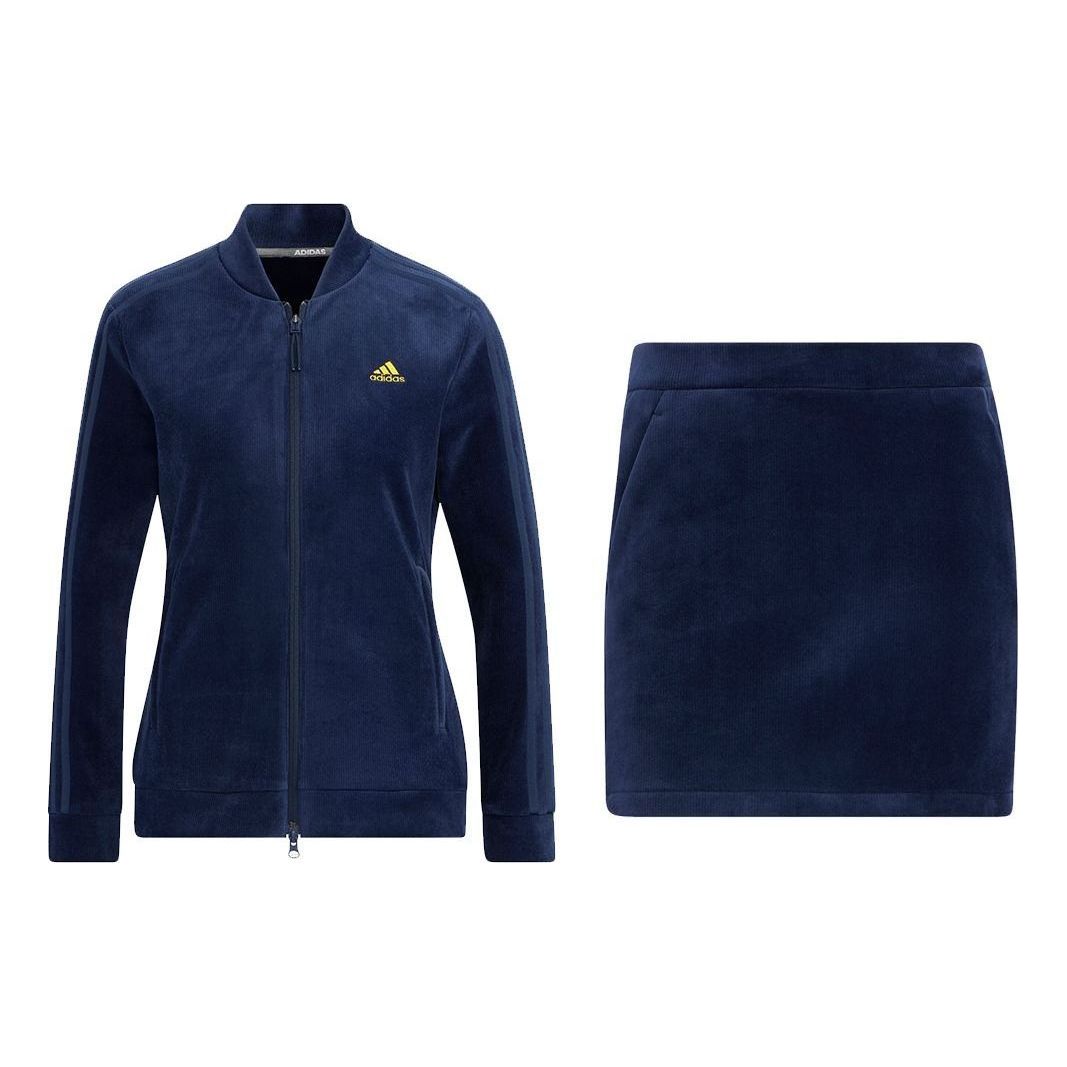 (WMNS) adidas 3-Stripe Two-Piece Long Sleeve Suit Asia Sizing 'Navy' HG8262