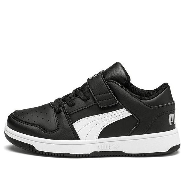 (PS) PUMA Rebound Layup Lo Sl Sneakers White/Black 370492-02