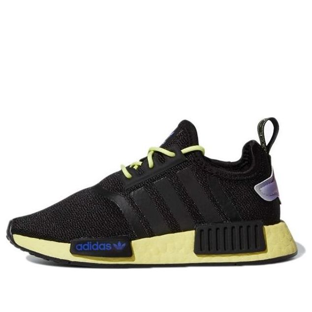 (PS) adidas NMD_R1 'Black Pulse Yellow' GW6019