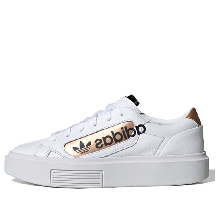 (WMNS) adidas Sleek Super 'White Copper Metallic' EF4949