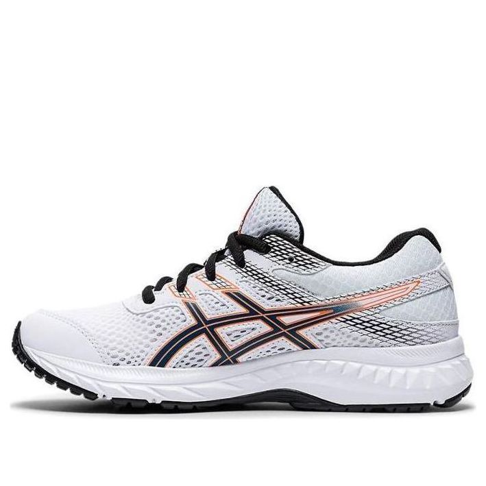 (GS) ASICS Gel-Contend 6 'White Blue Orange' 1014A086-104