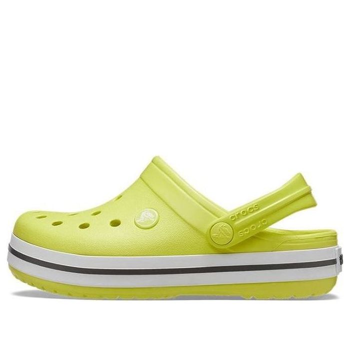 (GS) Crocs Crocband Clogs 'Solar Yellow' 207006-725