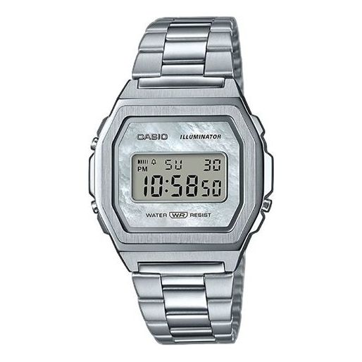 CASIO VINTAGE Series Retro Watch Silver Digital A1000D-7EF