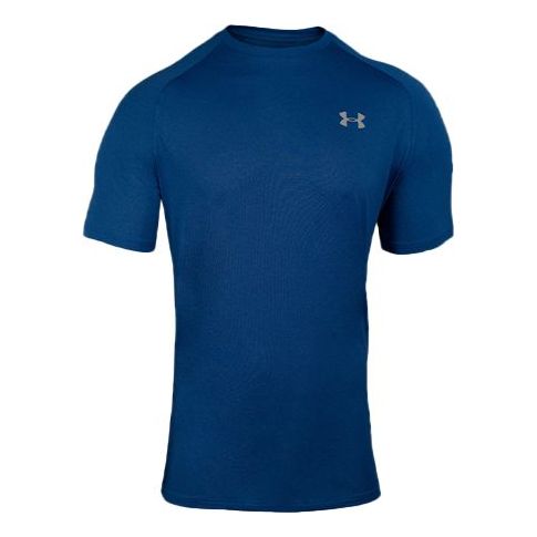 Men's Under Armour Tech Short Sleeve Blue T-Shirt 1345317-449