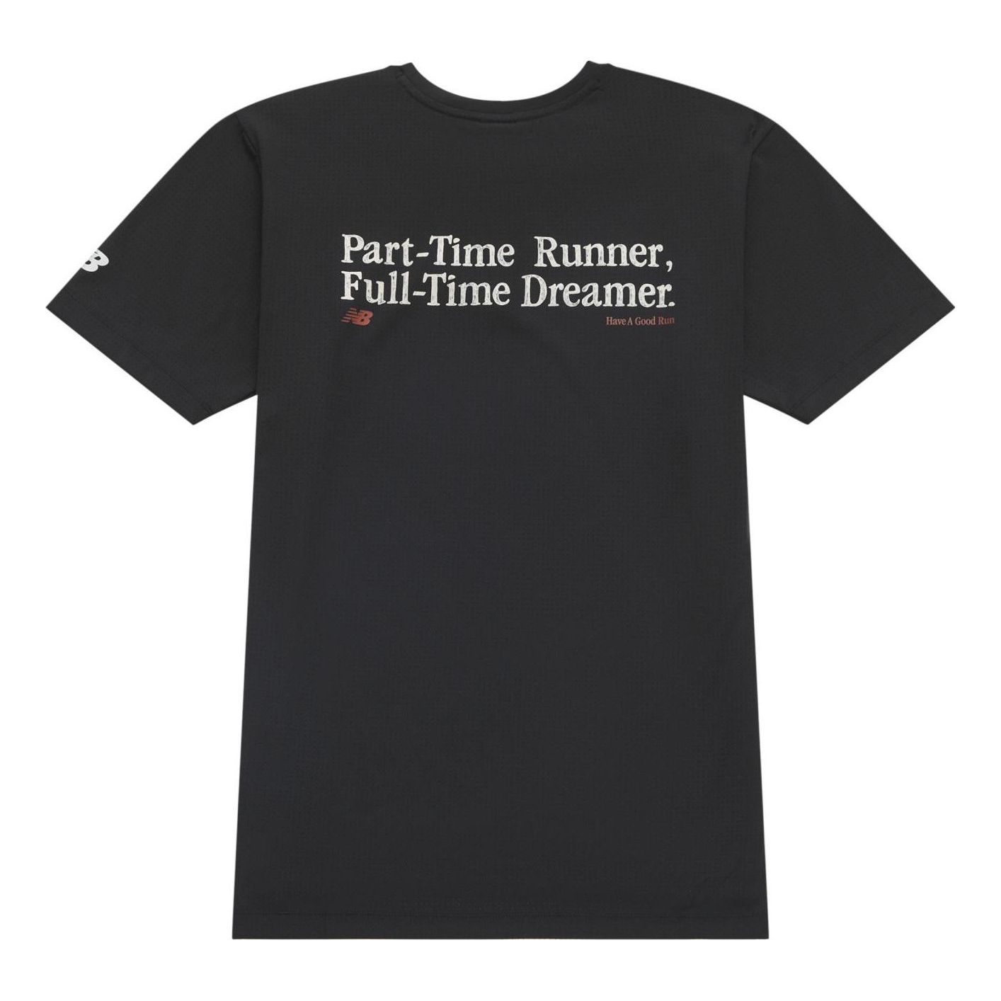 New Balance Icon Back Print T-shirt Asia Sizing 'Black' NEE25031-BK