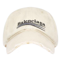 Balenciaga Political Campaign Destroyed Cap 'Beige' 673320410B29360