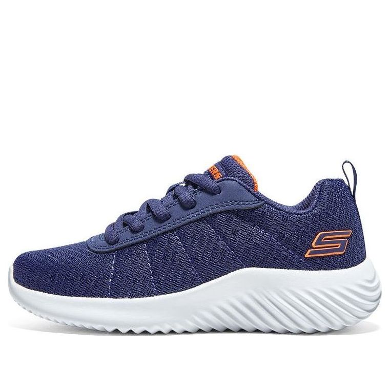 (GS) Skechers Bounder - Karonik Shoes 'Blue Orange' 403745L-NVY