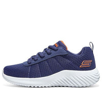 (GS) Skechers Bounder - Karonik Shoes 'Blue Orange' 403745L-NVY