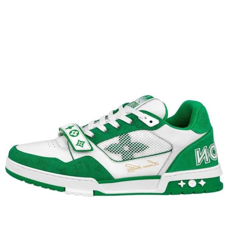 LOUIS VUITTON LV Trainers 'White Green' 1ABLY3