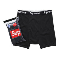 Supreme x Hanes Boxer Briefs (4 Pack) 'Black White' SUP-FW23-009