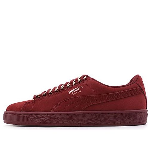 (WMNS) PUMA S SUEDE CLASSIC X CHAINS POMEGRANATE 367352-03