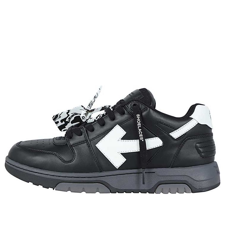 Off-White Out of Office Low-Shoes Black OMIA189R21LEA0011001