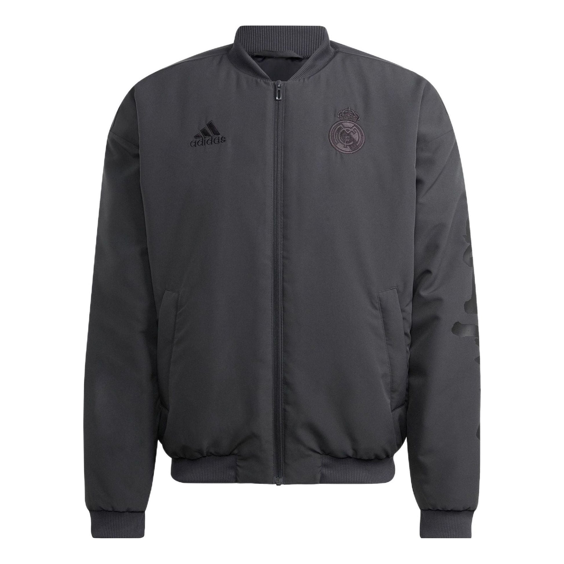 adidas Real Madrid Chinese Story Padded Jacket 'Grey' HT6454