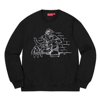 Supreme Dice Crewneck 'Black White' SUP-FW21-334