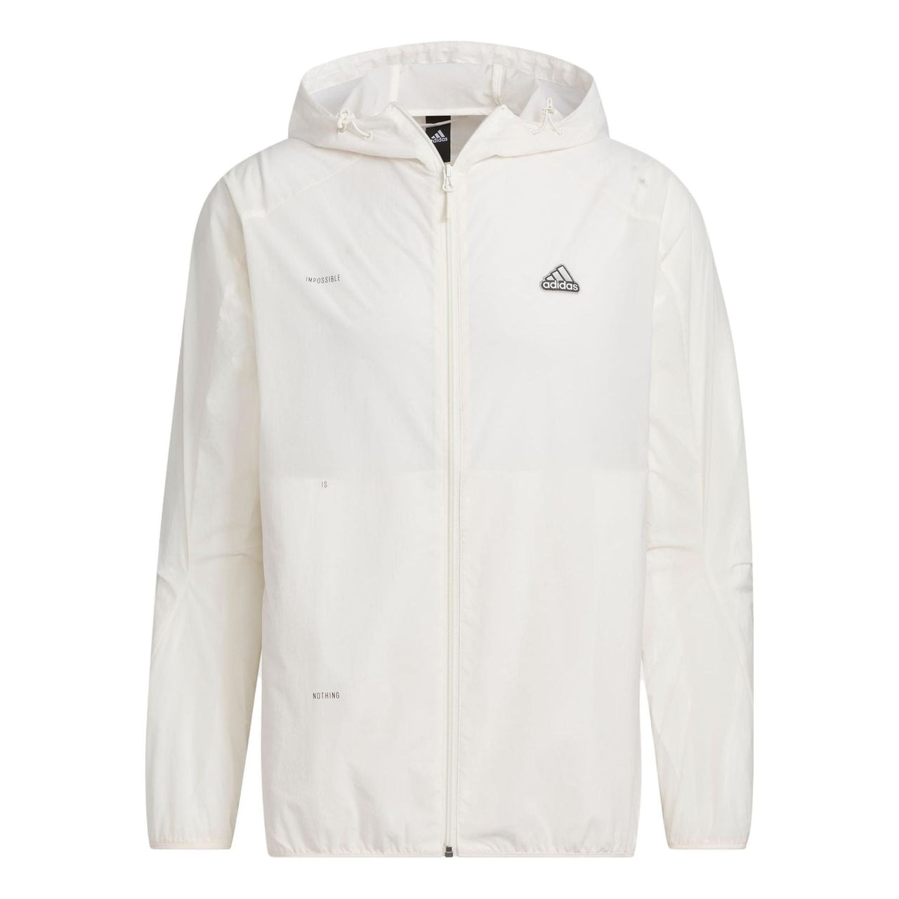 adidas Tech Lightweight Woven Jacket Asia Sizing 'White' IA8136