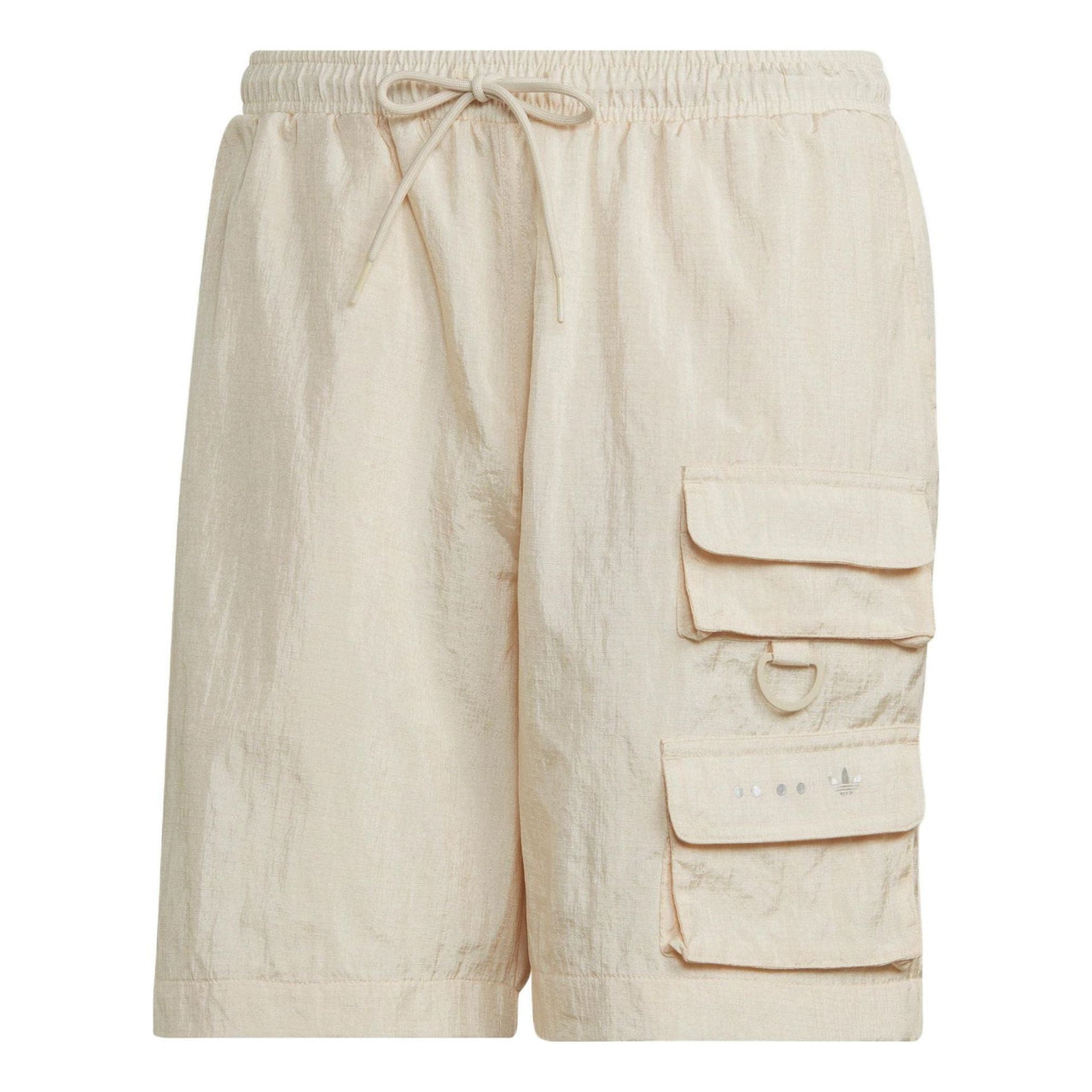 adidas originals Solid Color Casual Sports Shorts Yellow White HK2741