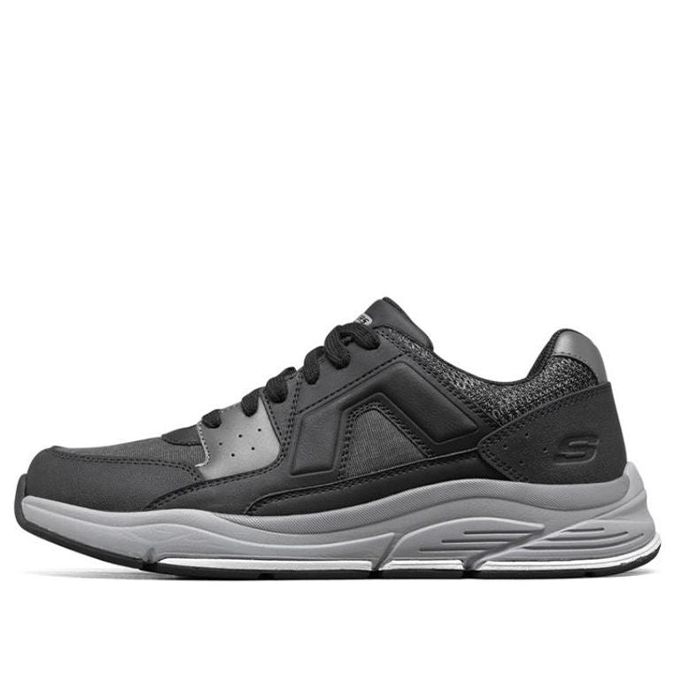 Skechers Benago 'Black Grey Stone' 210023-BLK