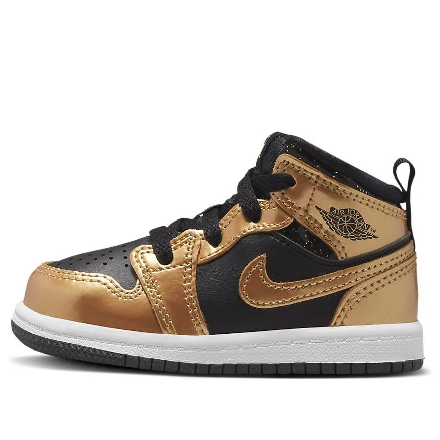 (TD) Air Jordan 1 Mid SE 'Metallic Gold Black' DR6969-071