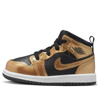 (TD) Air Jordan 1 Mid SE 'Metallic Gold Black' DR6969-071