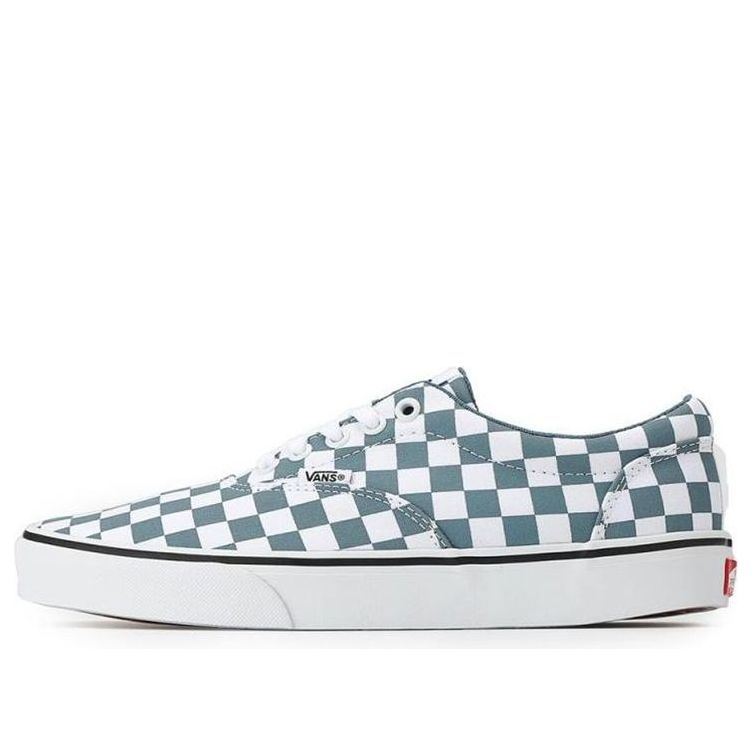 Vans Doheny Checkerboard Shoes White/Blue VN0A3MTFW50