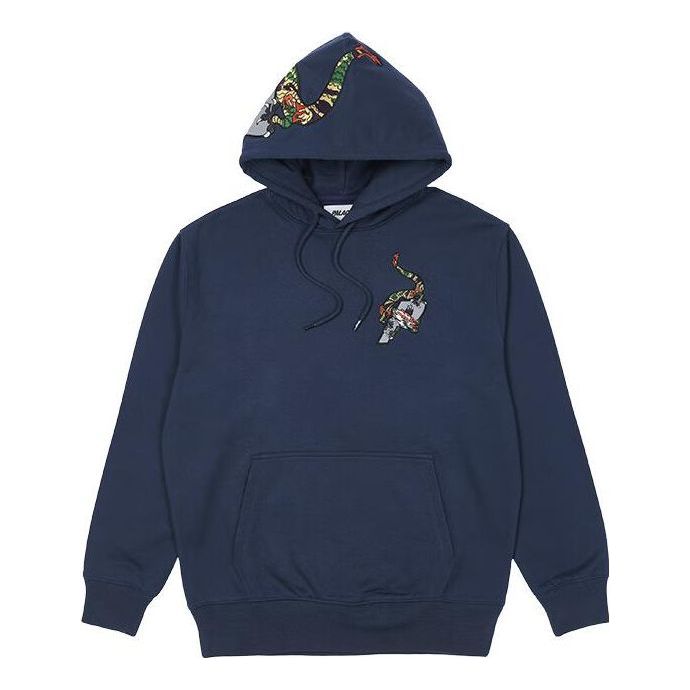 Palace Dragon P-3 Hoodie 'Navy' P23CS059