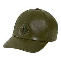 Gucci Leather Baseball Hat 727238-4HAU4-3300
