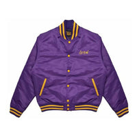 Drew House Nylon Twill Varsity Jacket 'Violet' DR-FW21-078
