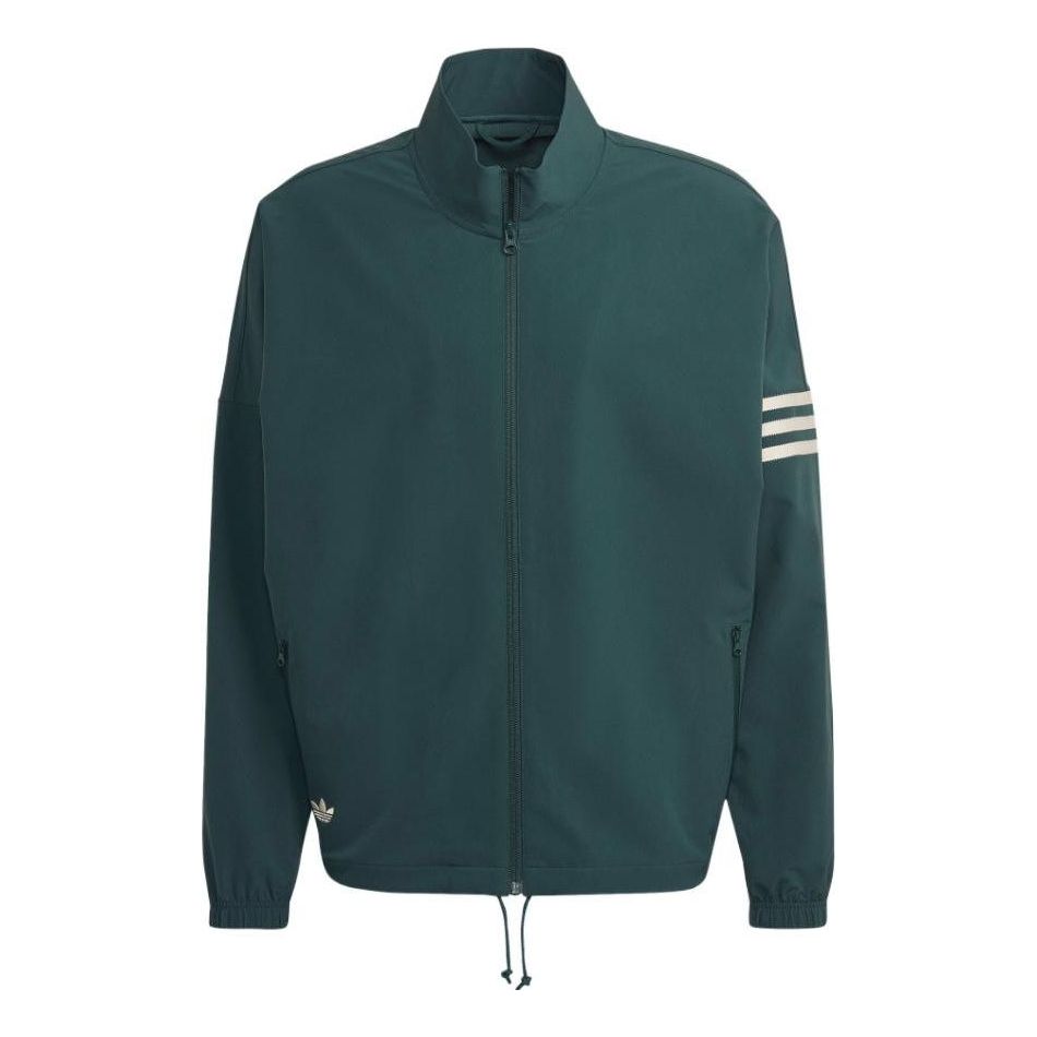adidas Adicolor Neuclassics Track Jacket Asia Sizing 'Mineral Green' HR8653