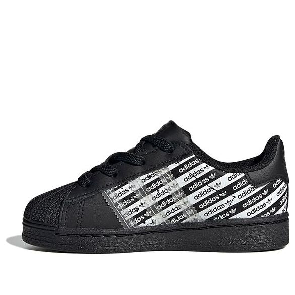 (TD) adidas originals Superstar 'Black White' FV3766