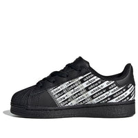(TD) adidas originals Superstar 'Black White' FV3766