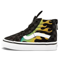 Vans SK8-Hi Zip Toddler Flame Black VN0A4BV1ESY