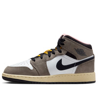 (GS) Air Jordan 1 Mid SE 'White Cave Stone' HQ2014-100