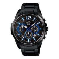 Men's CASIO EDIFICE Series Waterproof Strap Watch Mens Black Analog EFR-535BK-1A2