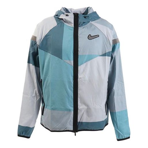 Nike AS Men's NK WILD Run WR JKT Jacket THUNDERSTORM CK0684-418