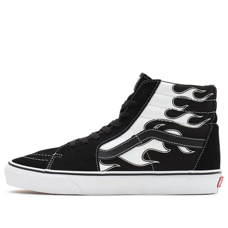 Vans SK8-HI Flame 'Black White' VN0A32QGK68