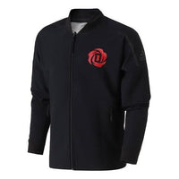 adidas Zne Icon Jckt Basketball Sports Reversible Woven Jacket Black Gray DY3233