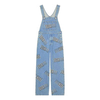Gucci Cotton Denim Overall With Fuori Print 'Blue' 742592-XDCFU-4452
