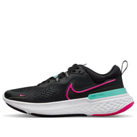 (WMNS) Nike React Miler 2 'Black Pink Prime' CW7136-004