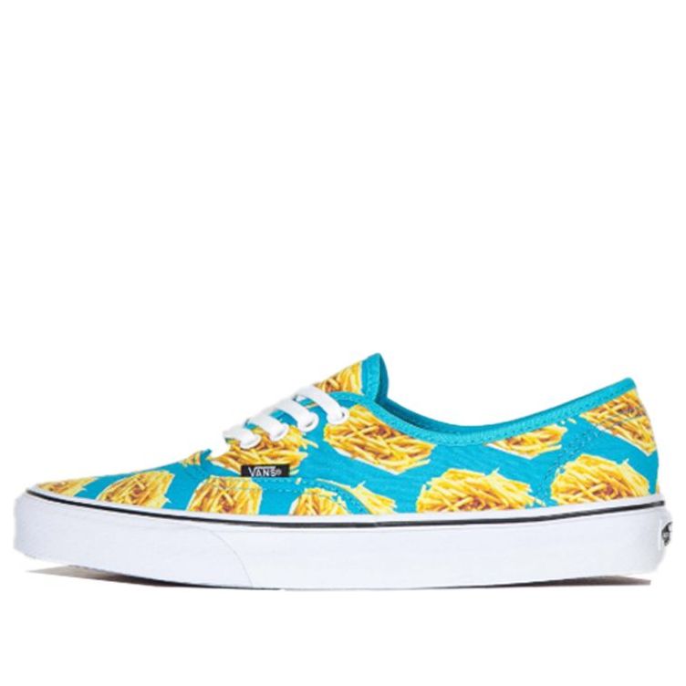 Vans Authentic French Fries Classic 'Blue Yellow' VN0004MKIFB
