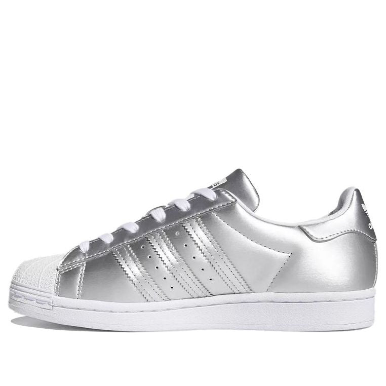 (WMNS) adidas originals Superstar Silver FY1155