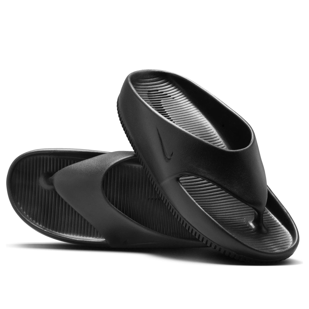 (WMNS) Nike Calm Slide 'Triple Black' FD4115-001