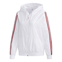 (WMNS) adidas neo MCKY&MNN Windbreaker Jacket White EI4547