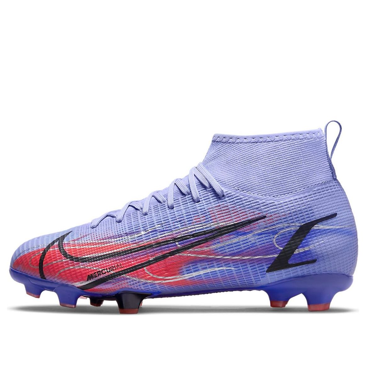 (GS) Nike Kylian Mbapp x Mercurial Superfly 8 Pro FG 'Flames' DJ3992-506