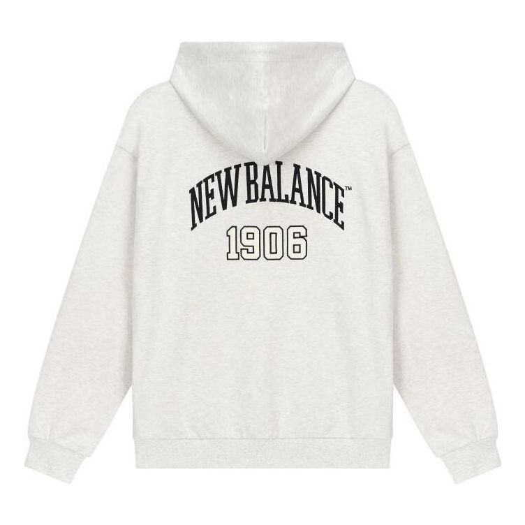 New Balance Varsity Fleece Hoodie Asia Sizing 'White' 5CD38831-OA