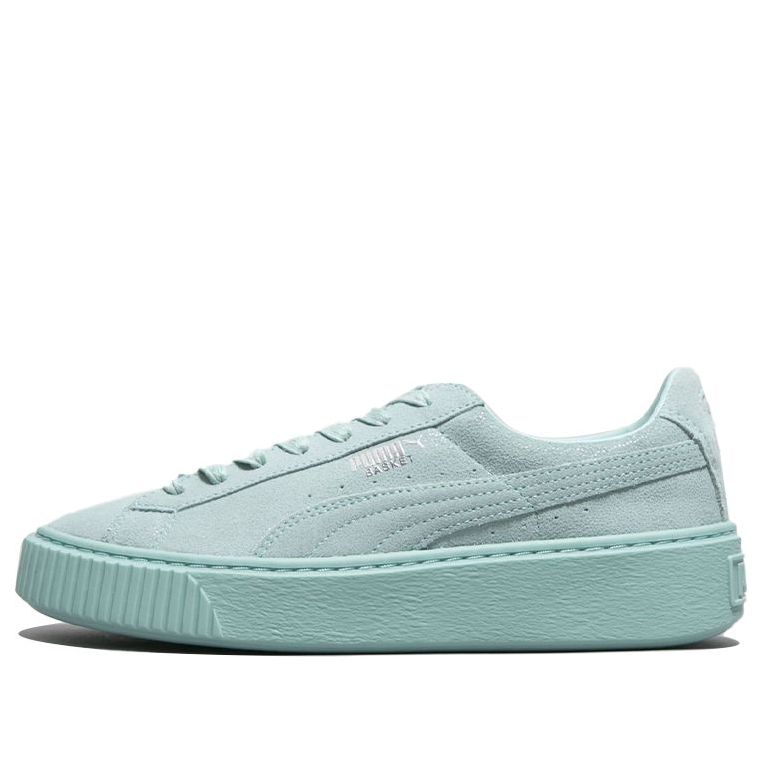 (WMNS) PUMA Basket Platform Reset 'Peppermint Green' 363313-03
