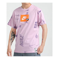Nike Sportswear Pattern Short Sleeve Pink Light pink CW0378-676