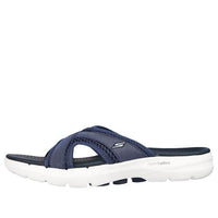 (WMNS) Skechers Go Walk 6 'Navy' 140625-NVY