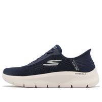 (WMNS) Skechers Go Walk Flex 'Navy White' 124975-WNVW